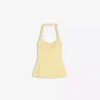 Top con cuello halter Top con cuello halter
