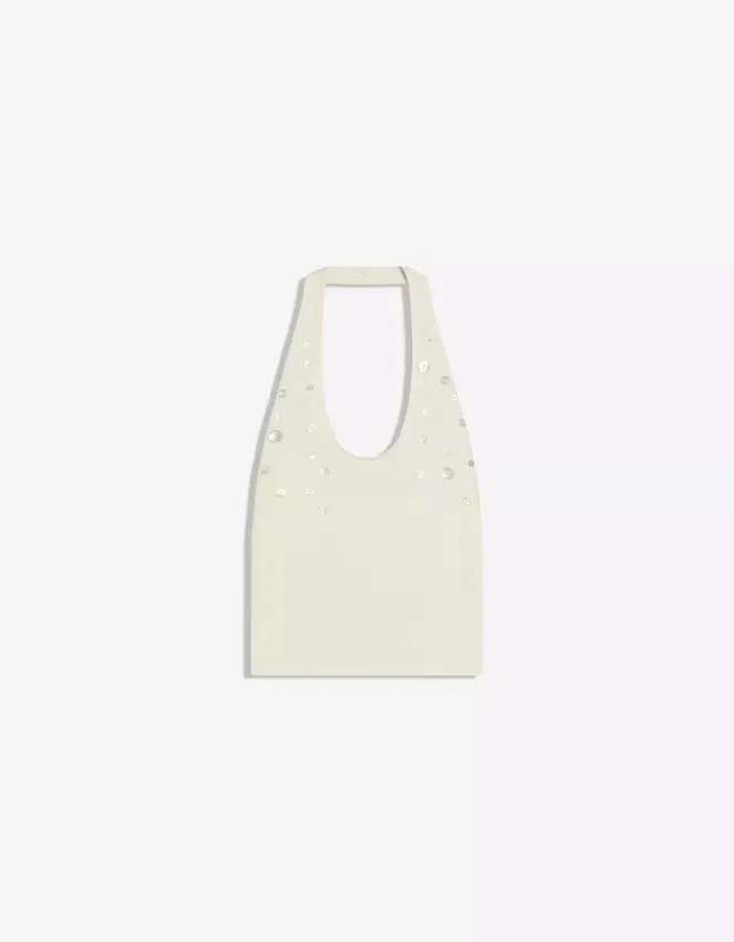 Top halter con botones Top halter con botones