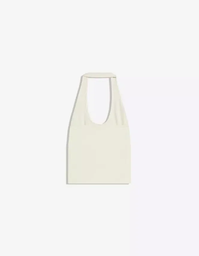 Top halter con botones Top halter con botones