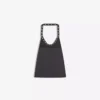 Top halter con ojales Top halter con ojales