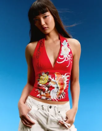 Top halter Ed Hardy X Bershka Top halter Ed Hardy X Bershka