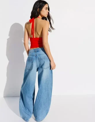 Top halter fruncido – Tops