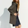 Trench con capucha, repelente al agua y cortavientos – Chaquetas y trench Trench con capucha, repelente al agua y cortavientos – Chaquetas y trench