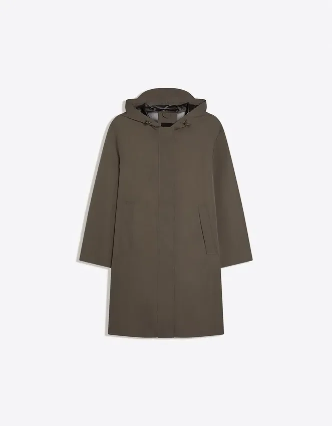 Trench con capucha, repelente al agua y cortavientos – Chaquetas y trench Trench con capucha, repelente al agua y cortavientos – Chaquetas y trench
