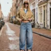 Trench corto con efecto globo – Chaquetas y abrigos Trench corto con efecto globo – Chaquetas y abrigos