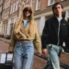 Trench corto con efecto globo – Chaquetas y abrigos Trench corto con efecto globo – Chaquetas y abrigos