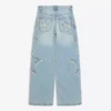 Vaqueros boyfriend de talle bajo con estrellas Vaqueros boyfriend de talle bajo con estrellas