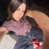 Vaqueros boyfriend de talle bajo con textura