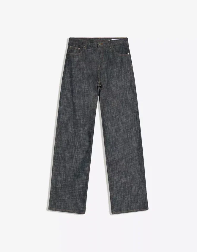 Vaqueros boyfriend de talle bajo con textura – Pantalones Vaqueros boyfriend de talle bajo con textura – Pantalones