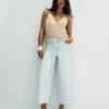 Vaqueros de cintura alta y pierna Wide Leg Vaqueros de cintura alta y pierna Wide Leg