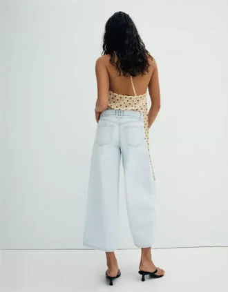 Vaqueros de cintura alta y pierna Wide Leg