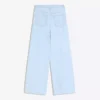 Vaqueros de cintura alta y pierna Wide Leg con cintura cruzada Vaqueros de cintura alta y pierna Wide Leg con cintura cruzada