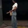 Vaqueros de corte ancho y talle bajo
