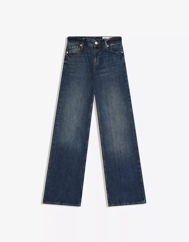 Vaqueros de talle bajo y corte Straight – Pantalones Vaqueros de talle bajo y corte Straight – Pantalones