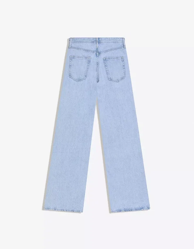 Vaqueros de talle bajo y corte Straight – Pantalones Vaqueros de talle bajo y corte Straight – Pantalones