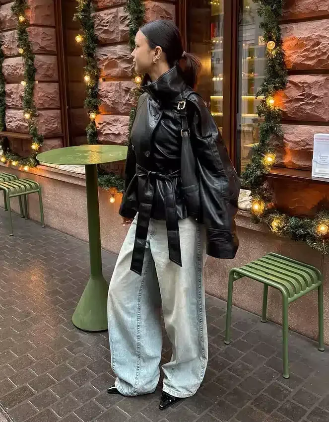 Vaqueros de talle bajo y pierna Wide Leg – #Bershkastyle – Mujer Vaqueros de talle bajo y pierna Wide Leg – #Bershkastyle – Mujer