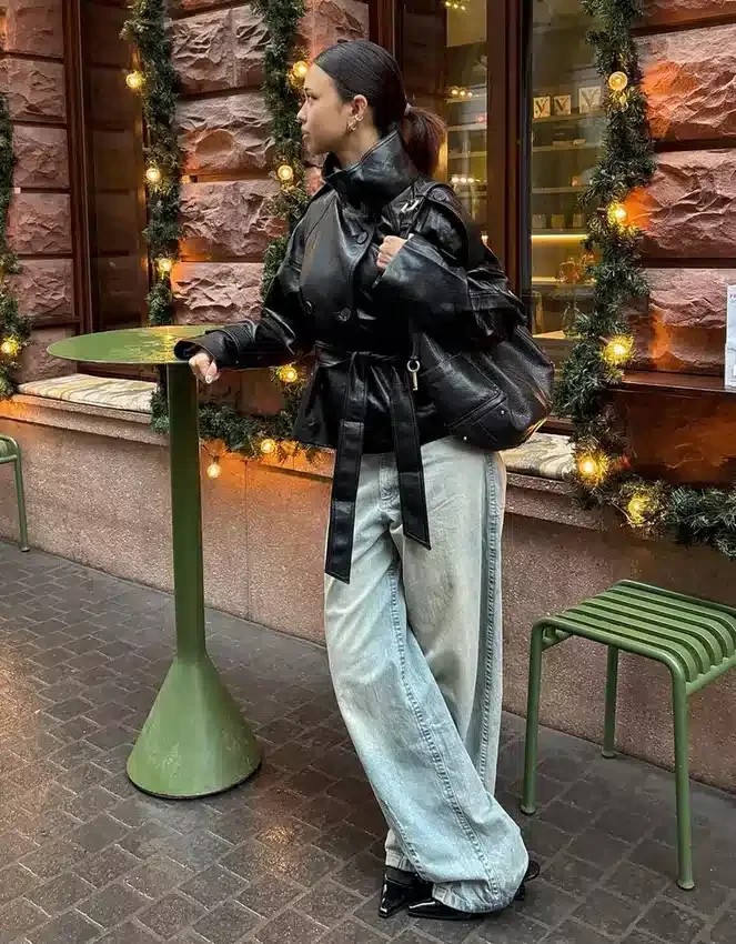 Vaqueros de talle bajo y pierna Wide Leg – #Bershkastyle – Mujer Vaqueros de talle bajo y pierna Wide Leg – #Bershkastyle – Mujer