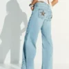 Vaqueros holgados con tachuelas en forma de estrella – Pantalones Vaqueros holgados con tachuelas en forma de estrella – Pantalones