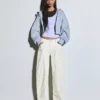 Vaqueros holgados de talle bajo con estampado de barril – Pantalones Vaqueros holgados de talle bajo con estampado de barril – Pantalones