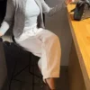 Cárdigan trenzado con botones – Jerseis y cárdigans Cárdigan trenzado con botones – Jerseis y cárdigans