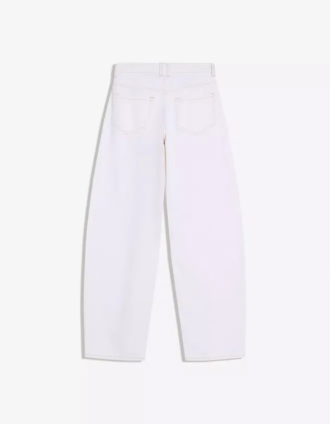 Vaqueros holgados de talle bajo con estampado de barril – Pantalones Vaqueros holgados de talle bajo con estampado de barril – Pantalones