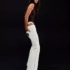 Vaqueros holgados de talle bajo con tachuelas – Pantalones Vaqueros holgados de talle bajo con tachuelas – Pantalones