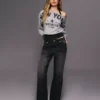 Vaqueros holgados de talle medio – Pantalones