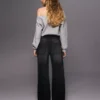 Vaqueros holgados de talle medio – Pantalones