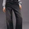 Vaqueros holgados de talle medio – Pantalones