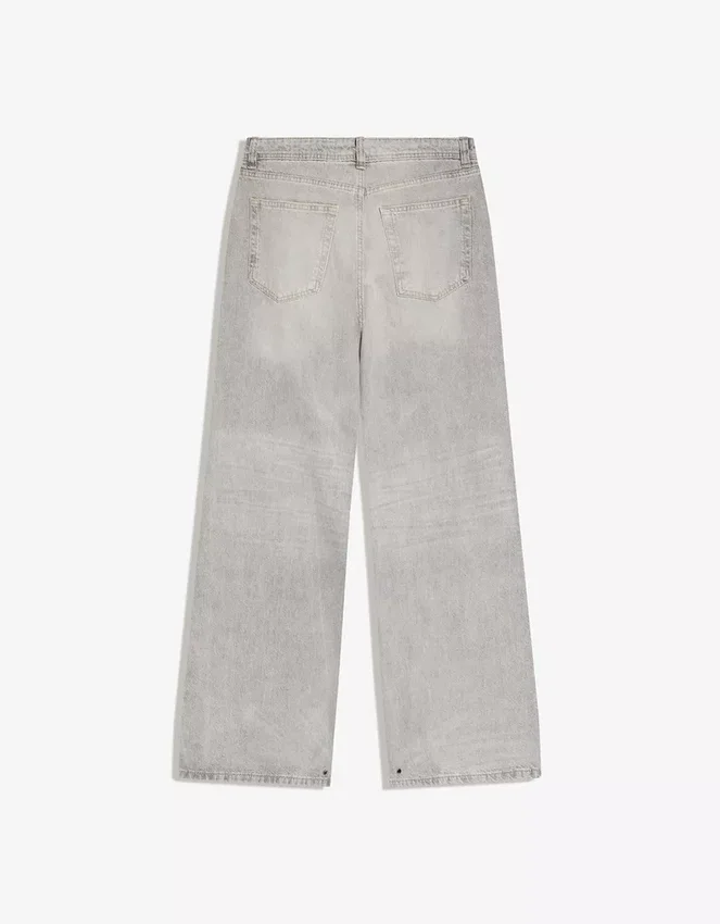 Vaqueros holgados de talle medio – Pantalones Vaqueros holgados de talle medio – Pantalones