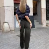 Vaqueros rectos de cintura alta y Wide Leg – Pantalones