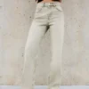 Vaqueros rectos de cintura alta y Wide Leg – Pantalones