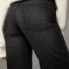 Vaqueros rectos de cintura alta y Wide Leg – Pantalones