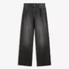 Vaqueros rectos de cintura alta y Wide Leg – Pantalones