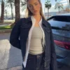 Vaqueros sin costuras de cintura alta y pierna Wide Leg con bolsillos – Pantalones – Mujer Vaqueros sin costuras de cintura alta y pierna Wide Leg con bolsillos – Pantalones – Mujer