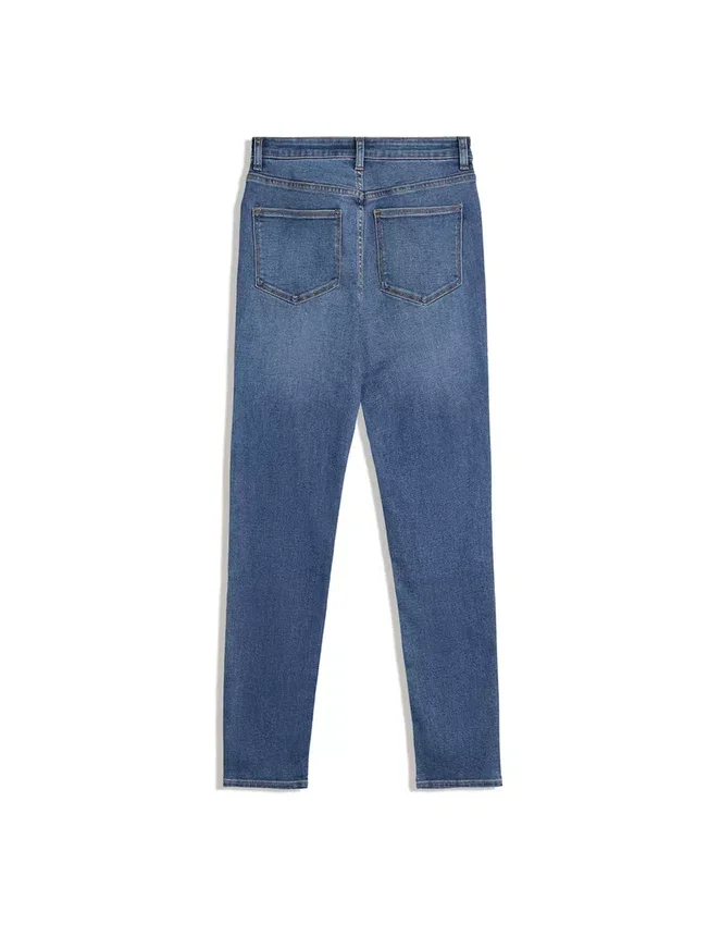 Vaqueros Skinny de talle alto y tejido suave – Pantalones Vaqueros Skinny de talle alto y tejido suave – Pantalones