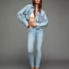 Vaqueros Skinny de talle medio con efecto push-up – Pantalones Vaqueros Skinny de talle medio con efecto push-up – Pantalones