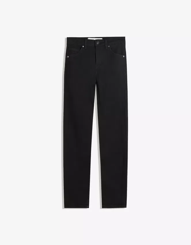 Vaqueros Skinny de talle medio con efecto push-up – Pantalones Vaqueros Skinny de talle medio con efecto push-up – Pantalones