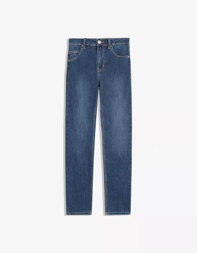 Vaqueros Skinny de talle medio con efecto push-up – Pantalones Vaqueros Skinny de talle medio con efecto push-up – Pantalones