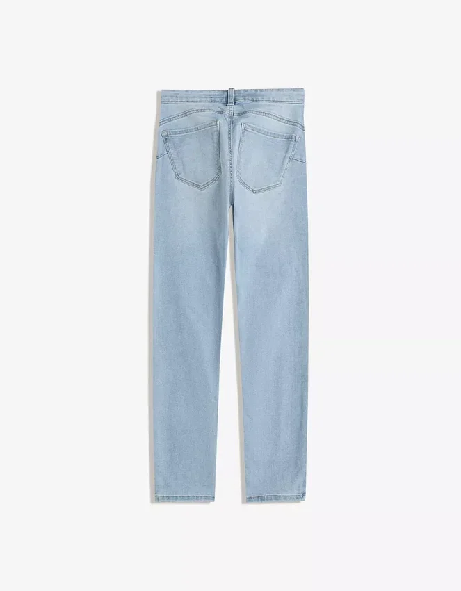 Vaqueros Skinny de talle medio con efecto push-up – Pantalones Vaqueros Skinny de talle medio con efecto push-up – Pantalones