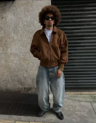 Vaqueros superholgados con bordados – #Bershkastyle – Hombre