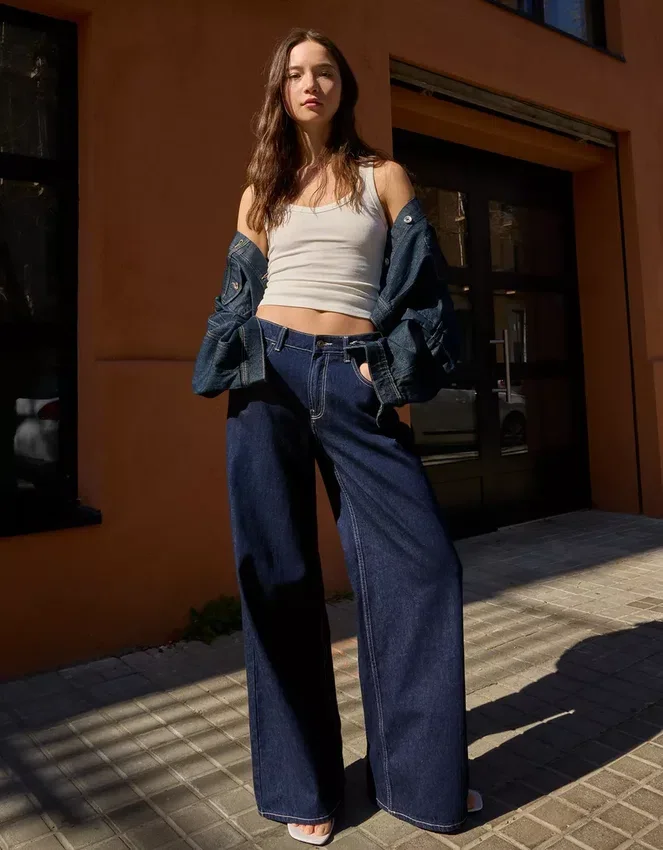 Vaqueros Wide Leg – Pantalones Vaqueros Wide Leg – Pantalones