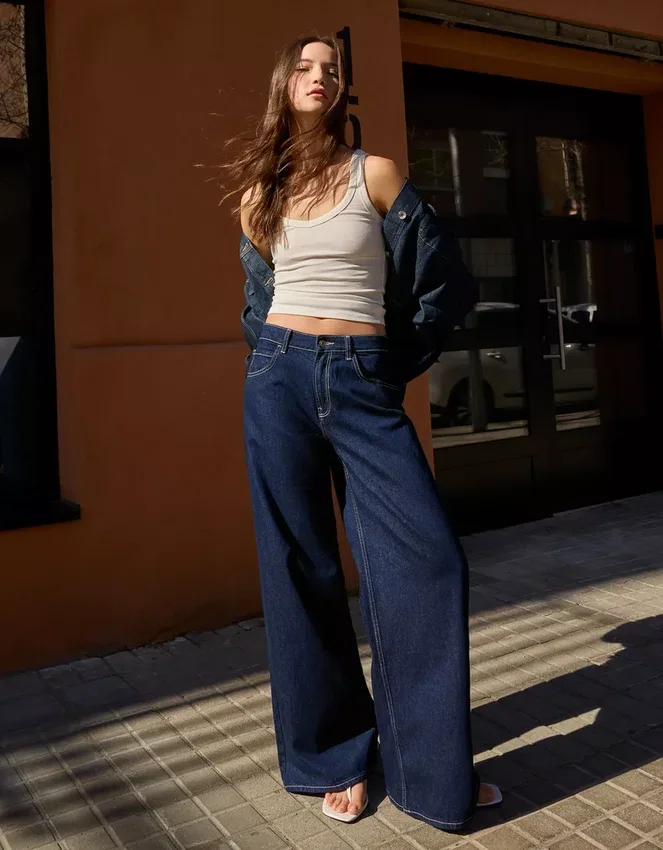 Vaqueros Wide Leg – Pantalones Vaqueros Wide Leg – Pantalones