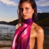 Vestido de malla con espalda abierta Vestido de malla con espalda abierta