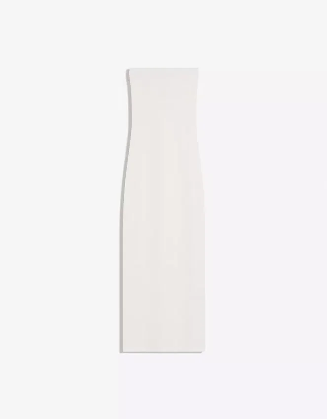 Vestido midi bandeau de punto – Vestidos y monos Vestido midi bandeau de punto – Vestidos y monos