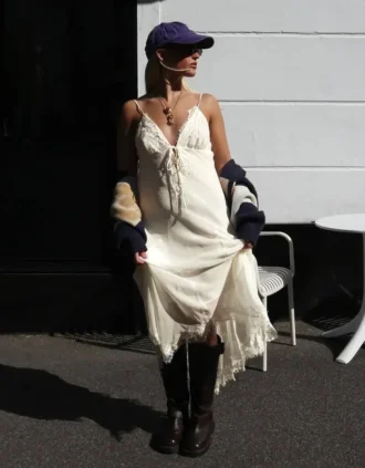 Vestido midi boho