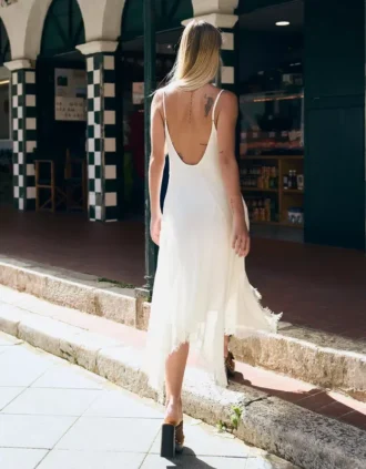 Vestido midi boho