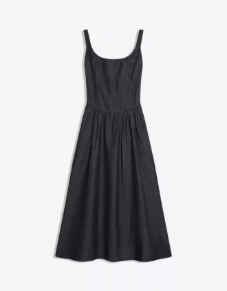 Vestido midi de Denim