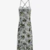 Vestido midi estampado Vestido midi estampado