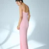 Vestido midi fruncido con tirantes – Vestidos y monos Vestido midi fruncido con tirantes – Vestidos y monos
